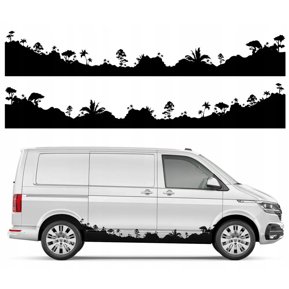 Klistremerke Bil Camper Panorama 43x543cm Mg