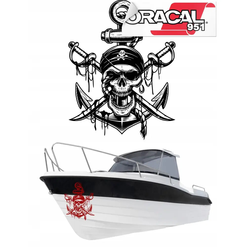 Klistremerke for Seilbåt Pirat 94x122 951