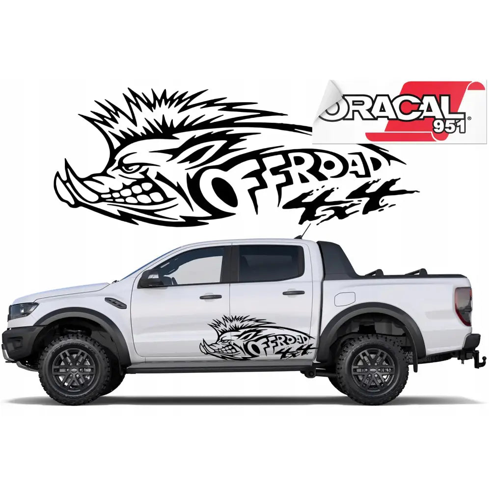 Klistremerke for Terrengkjøretøy Villsvin 4x4 115x44cm 951