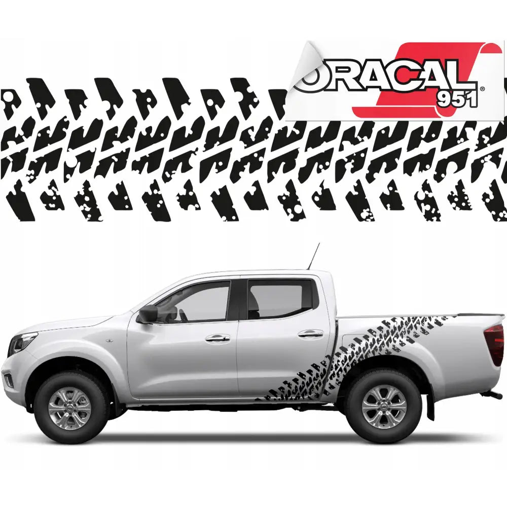 Klistremerke til Bil Offroad Mønster 40x280 951