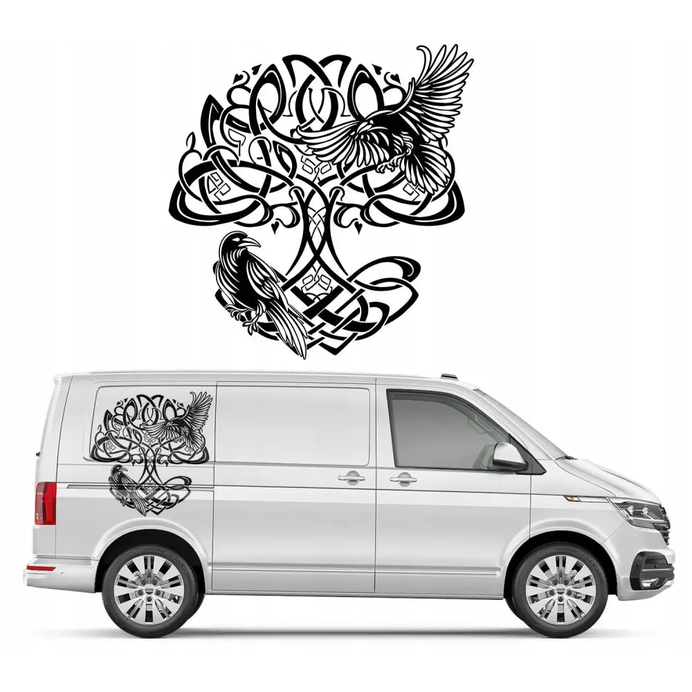 Klistremerke til Bobil Fugler Tre 94x97cm Mg