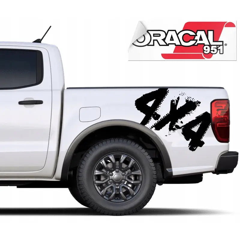 Klistremerke til Jeep 4x4 Off Road 94x58cm Stor