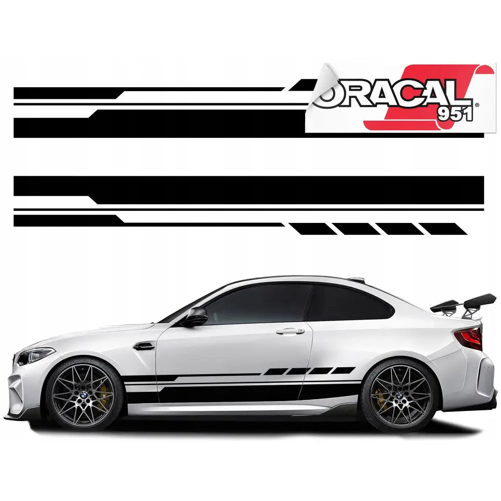 Klistremerker for Bilside Striper 200x25cm 951