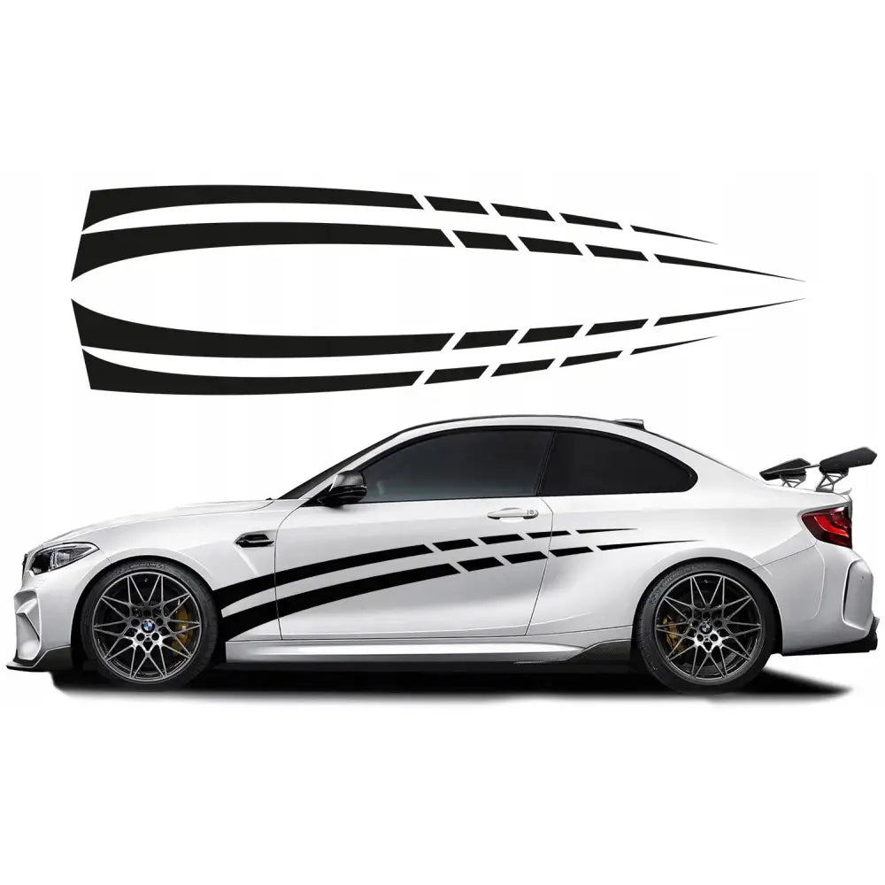 Klistremerker for Bilside Striper 225x30cm