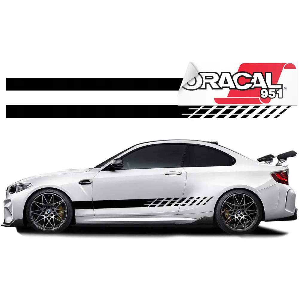 Klistremerker til Bilens Side Striper 250x16cm 951 Mg