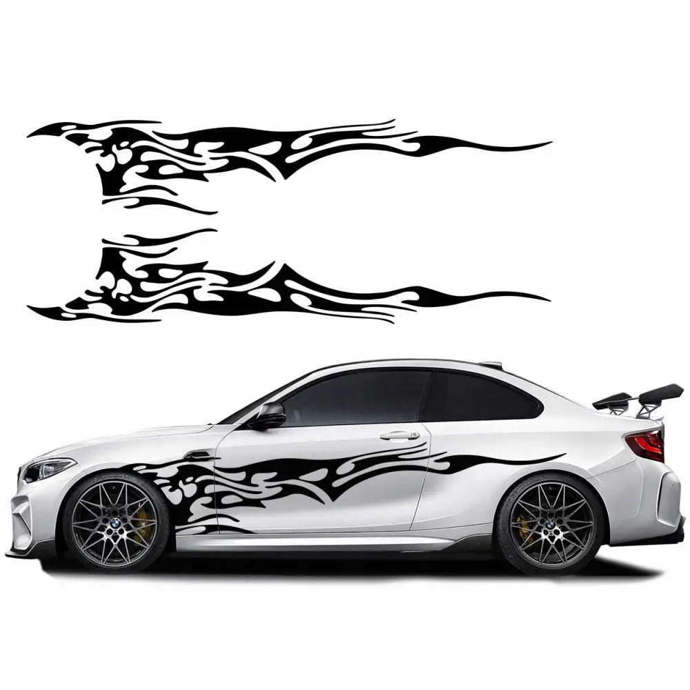 Klistremerker til Bilens Side Tribal 240x44cm