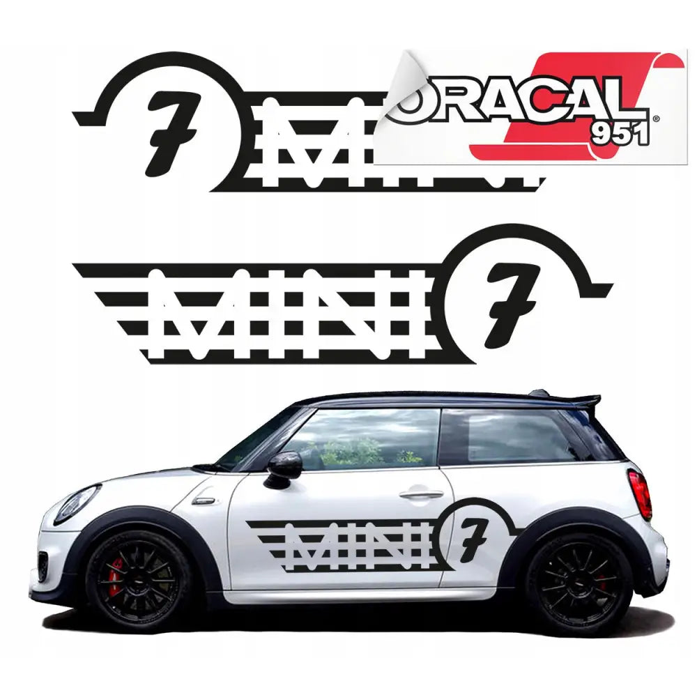 Klistremerker til Bilside Mini 170x44cm Folie 951