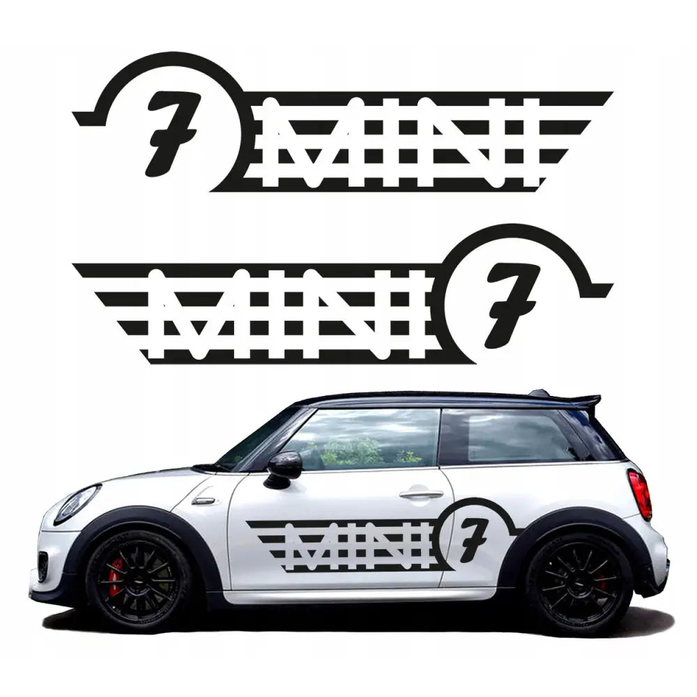 Klistremerker til Bilside Mini 170x44cm Mg