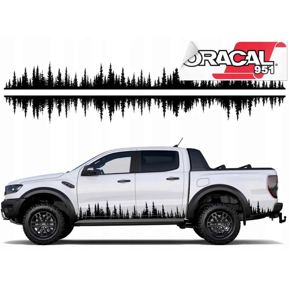 Klistremerker til Bilside Skog og Trær 250x25 Cm 951 Mg