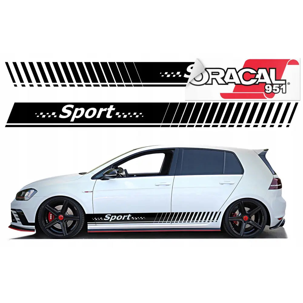 Klistremerker til Bilside Striper 230cm x 19,3cm 951