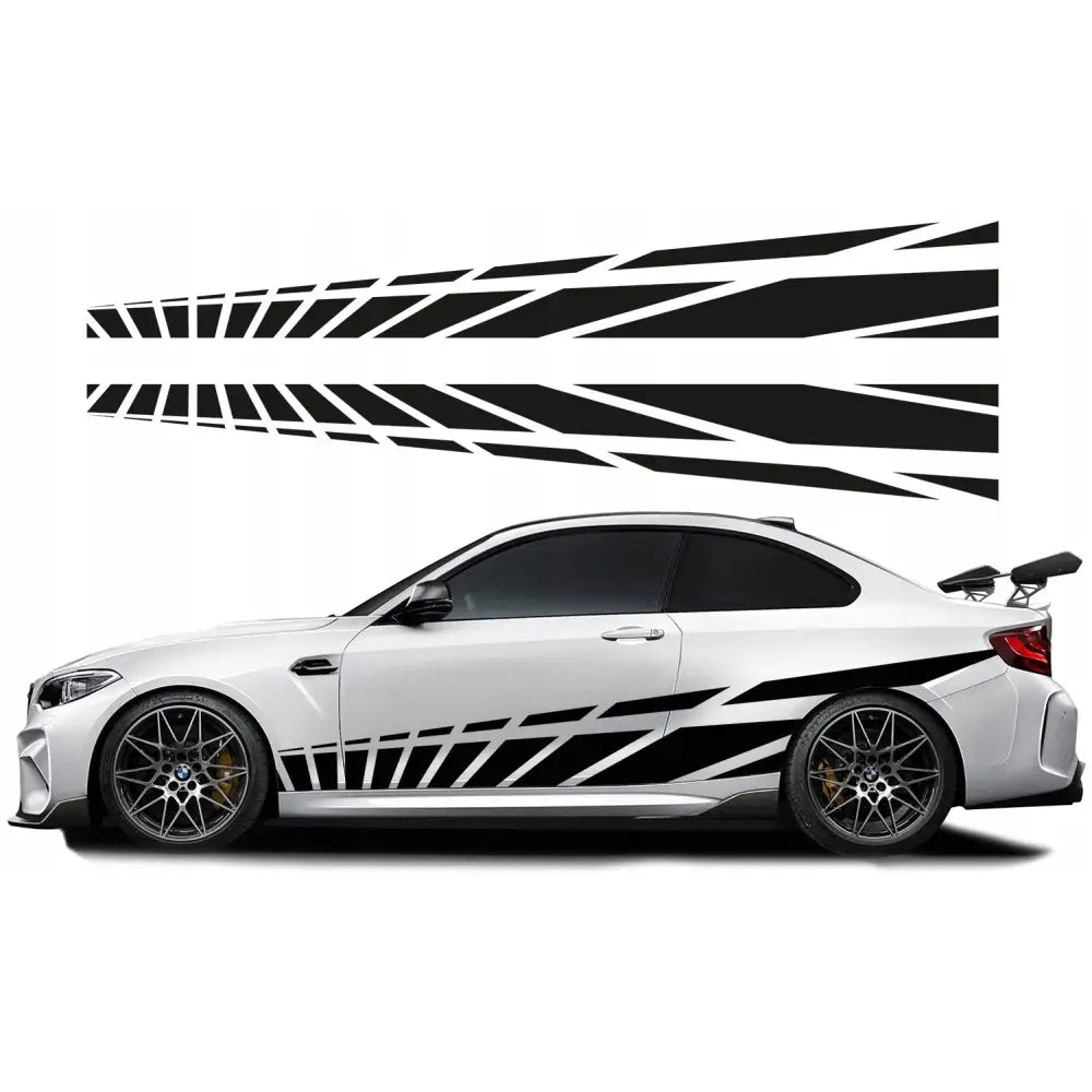 Klistremerker til Bilside Stripete 300x40cm