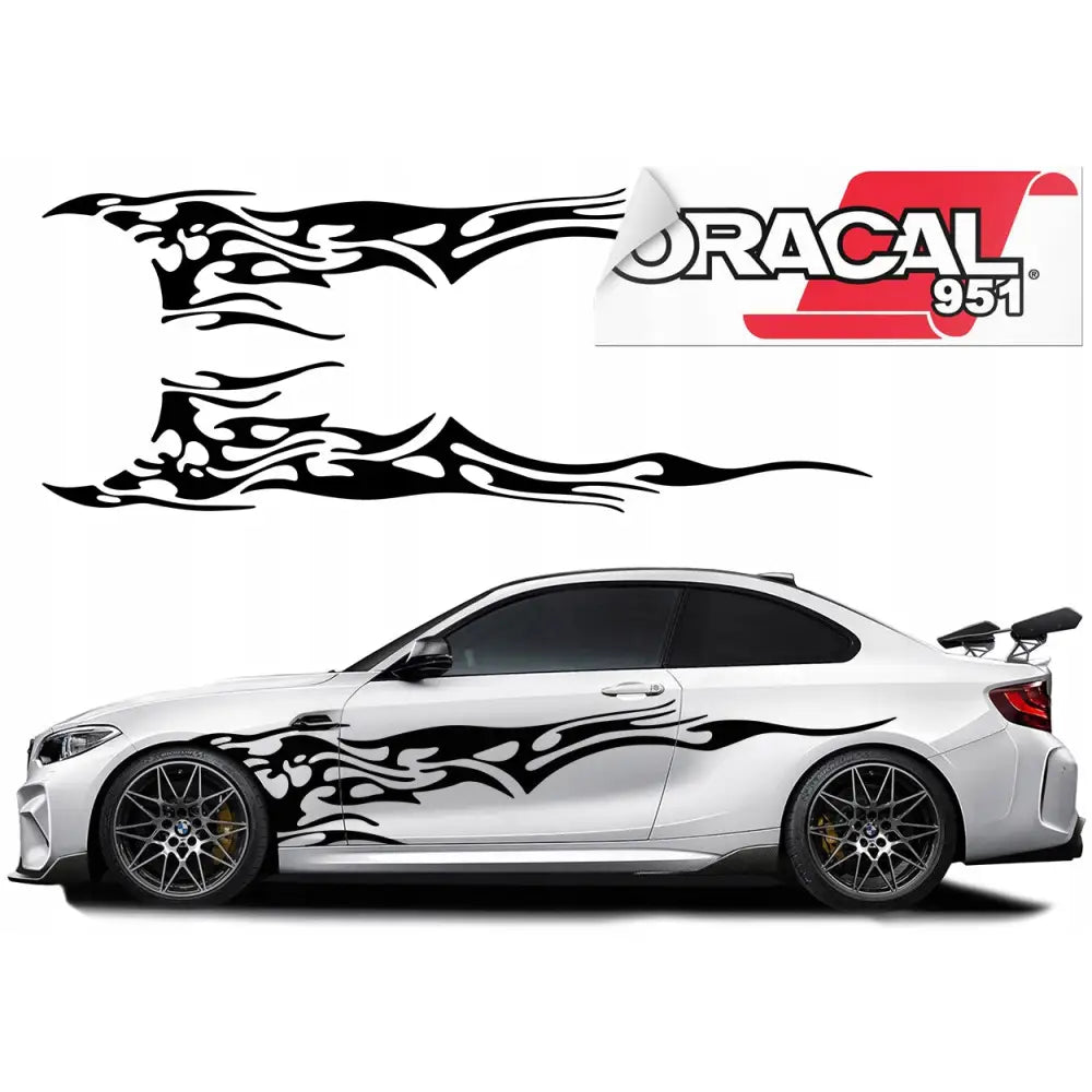 Klistremerker til Bilsiden Tribal 240x44cm 951