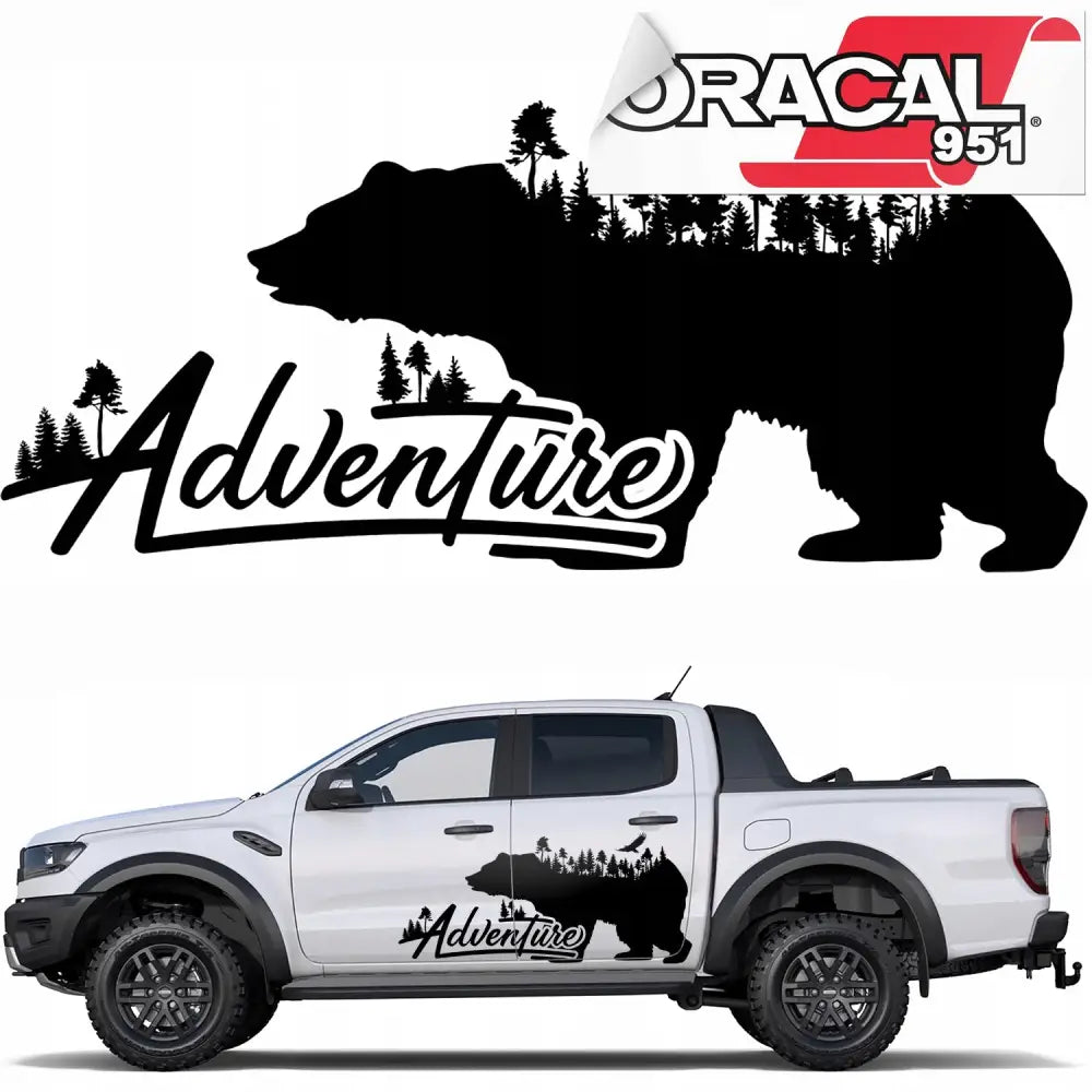 Klistremerker til Campingvogn Camping 150x67cm