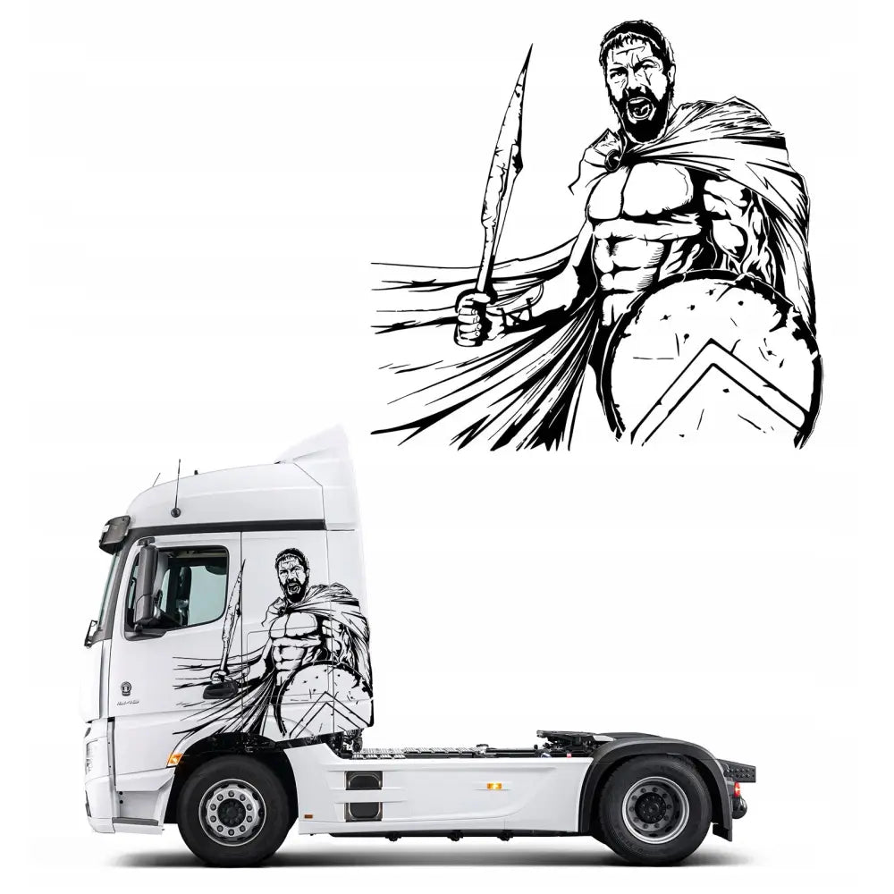 Klistremerker til Lastebil Trekkvogn Førerhus Xxl-format 178x170 Cm