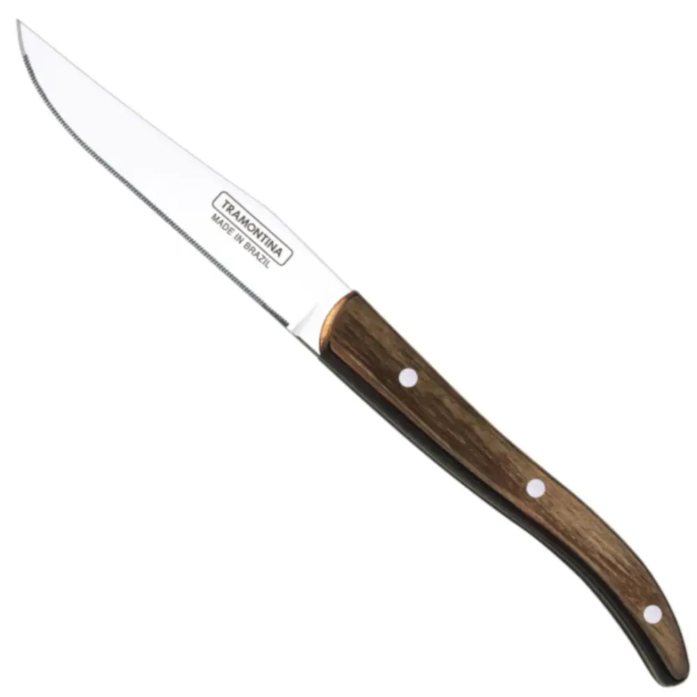 Kniv til Stekepinner i Rustfritt Stål French Style Horeca Sett med 12 Stk. 225 Mm