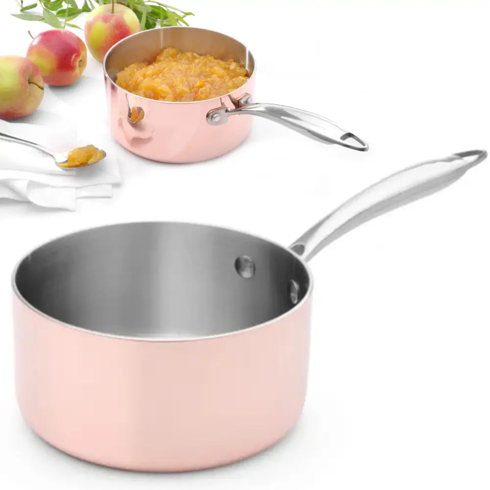 Kobber Induksjonsgryte 1.5 l 160 x 80 Mm - Hendi 607053