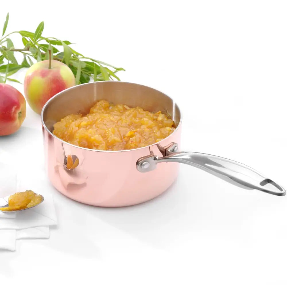 Kobber Induksjonsgryte 1.5 l 160 x 80 Mm - Hendi 607053