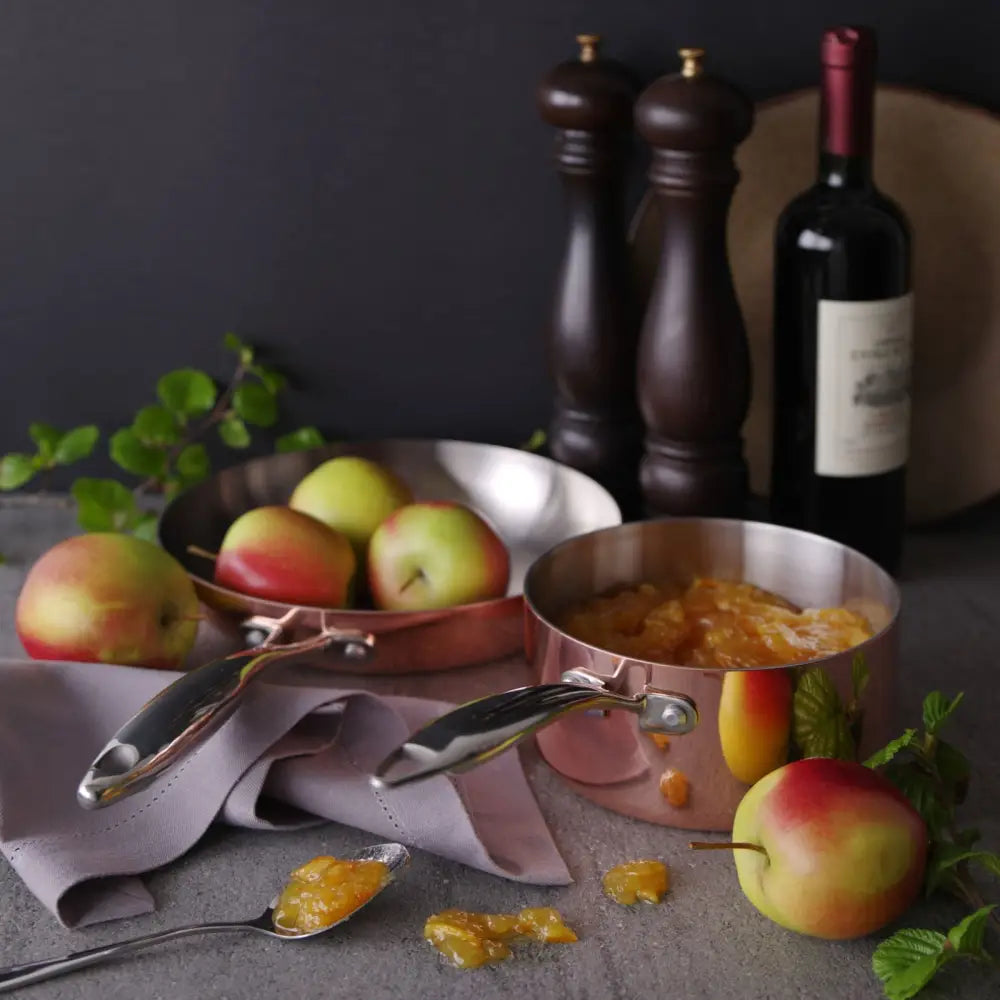 Kobber Induksjonsgryte 1.5 l 160 x 80 Mm - Hendi 607053