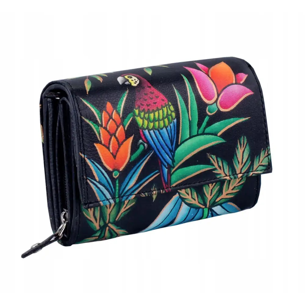 Kochmanski Skinn Lommebok for Kvinner Håndmalt