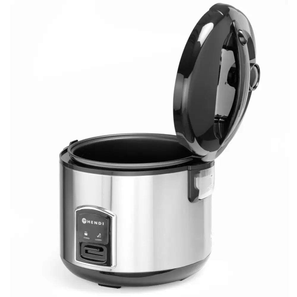 Koke Ris Elektrisk Gryte med Dampkoking 1,8l 700w - Hendi 240410