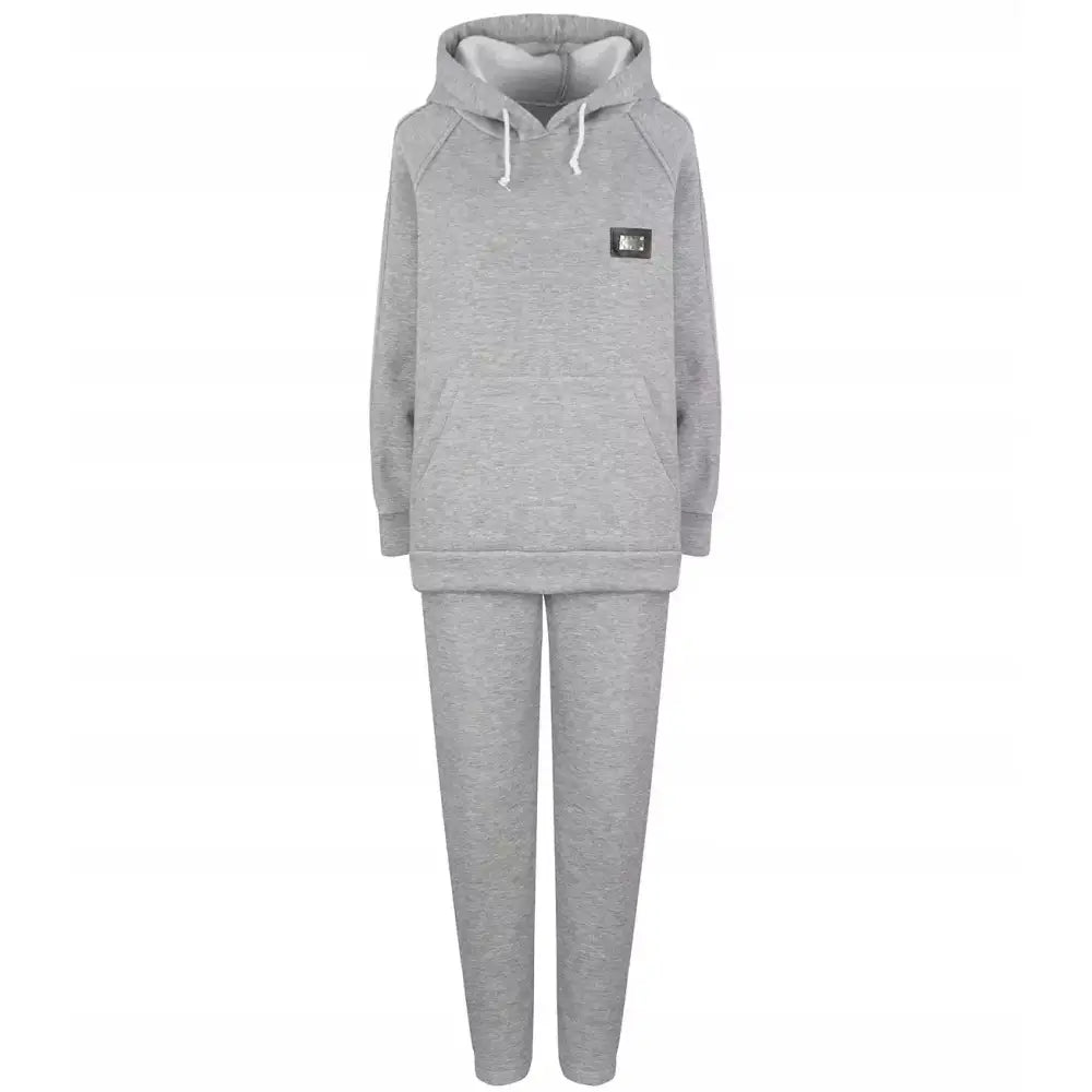 Komplett Joggedress Bukser + Hettegenser Bomull Unisex