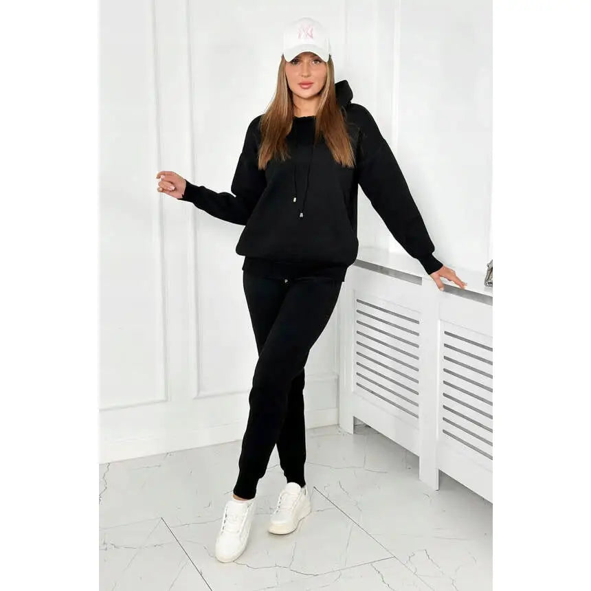 Komplett Kesi Joggedress og Genser Sett for Vinter med Mønster