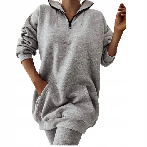 Komplett Premium Hettegenser og Leggings mange Farger Joggedress