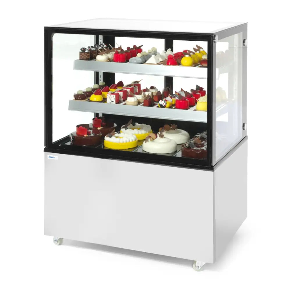 Konditorikjøler med 2 Hyller Led-lys 610l