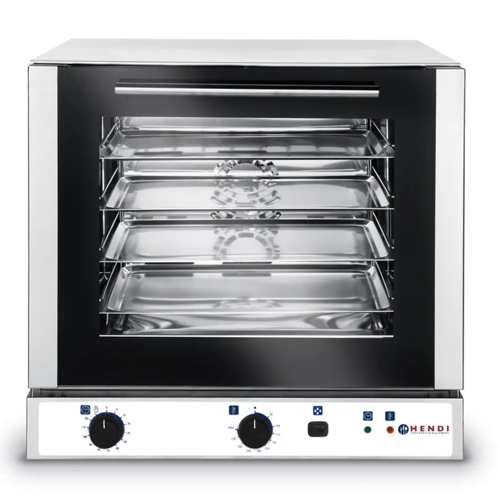 Konveksjons Ovn med Fuktighet for 4 Brett 2800w 230v - Hendi 225028