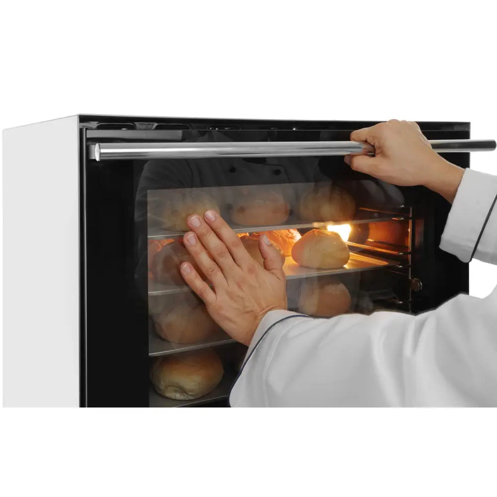 Konveksjonskomfyr med Fuktighet H90s for 4 Brett 438x315mm Hendi 227077