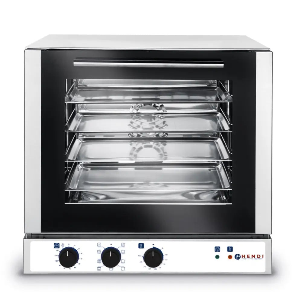 Konveksjonsovn med fire Brett 2600w 230v - Hendi 225165