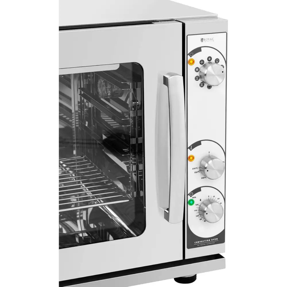 Konveksjonsovn med Grillfunksjon 4 Hyller Stål 3000 w - Italia