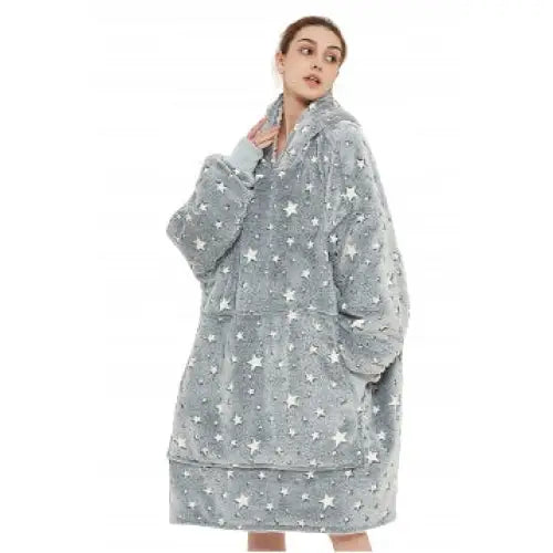 Kosegenser med Stjernehimmel i Grått - Oversize