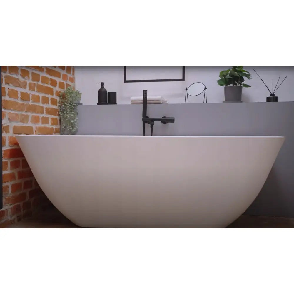 Kran Til Badekar Svart Med Click On + Dusj Valvex