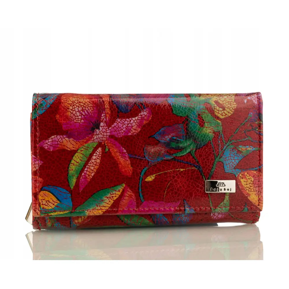 Lærveske med Mønster og Glidelås for Damer