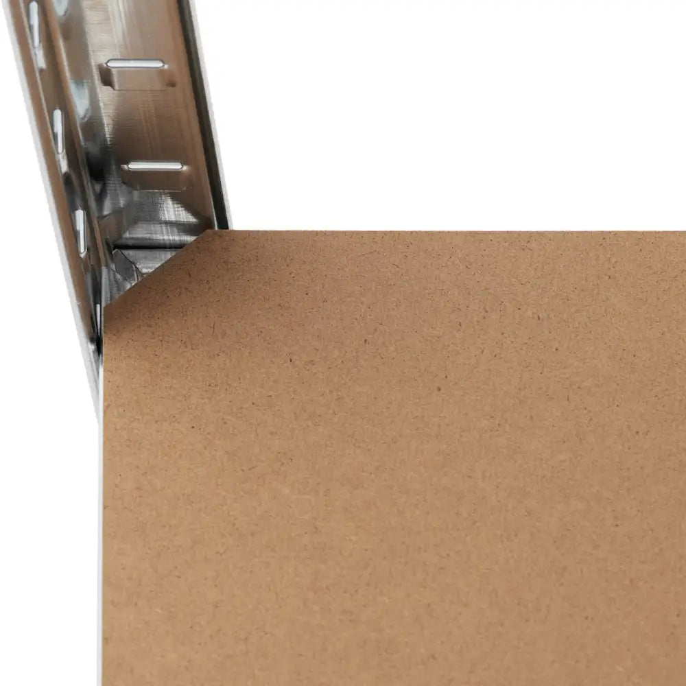 Lager Metallhylle 5 Hyller 750 Kg 120 x 60 x 180 Cm Grå