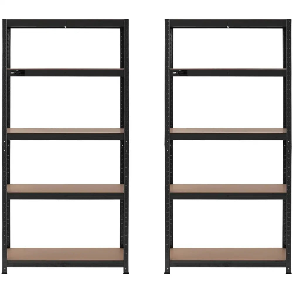 Lagerreol for Verksted 90 x 40 x 180 Cm 875 Kg 2pk Antrasitt