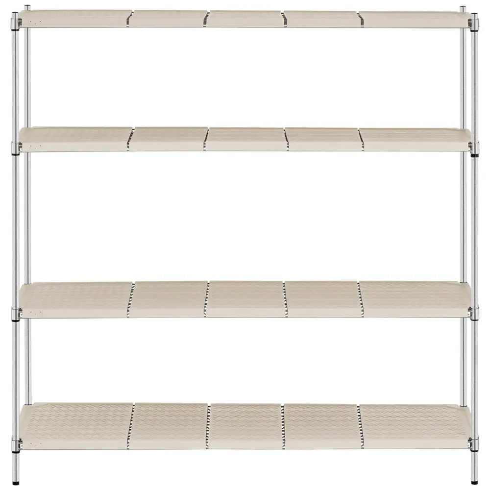 Lagerreol med 4 Hyller 600 Kg Kapasitet 180x60x180 Cm