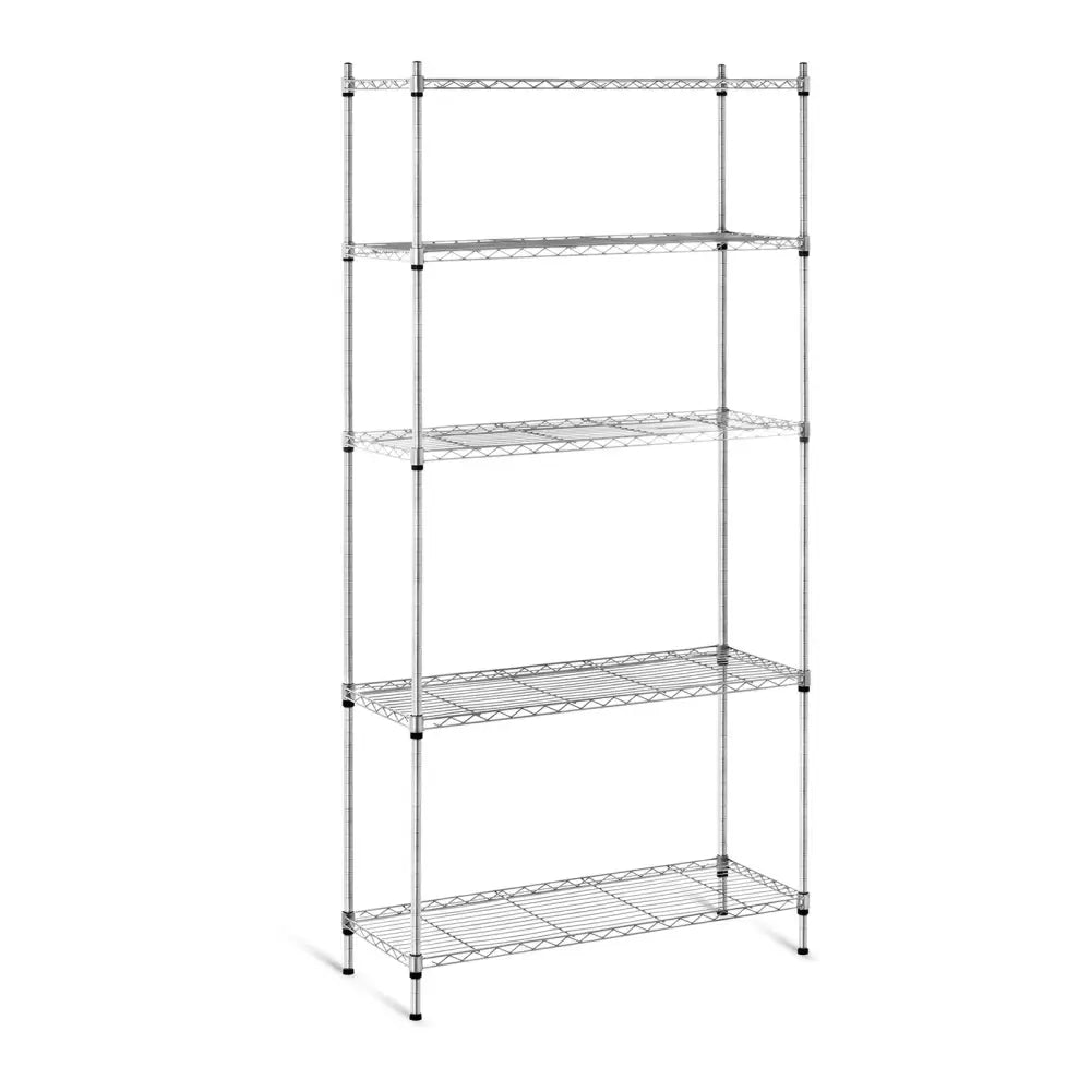 Lagerstativ Trådnetting Grå 180x90x35cm 150kg Kapasitet