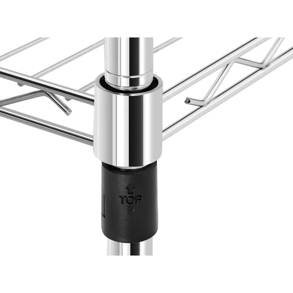 Lagertralle med 5 Hyller på Hjul 60x45x186 Cm