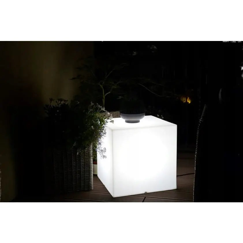 Lampe Kubik Light Kaldt Lys (svart Kabel)