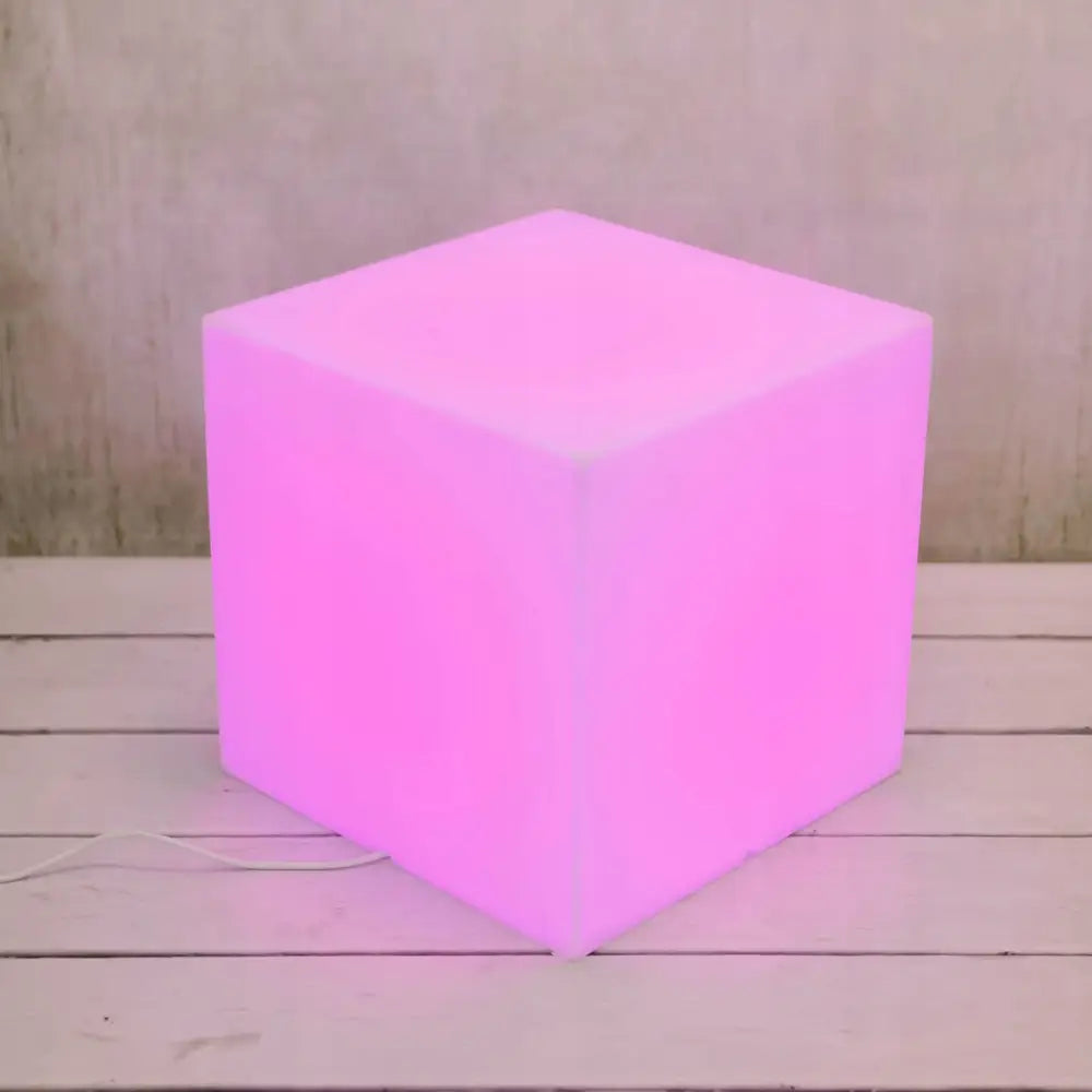 Lampe Kubik Light Rgb-pære (svart Kabel)