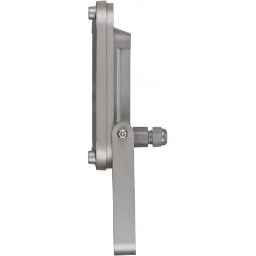 LED lyskaster JARO 5050, sidevisning som fremhever justerbart metallfeste og matt grå overflate.