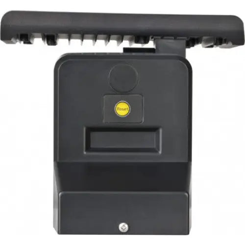 Lampe WiFi Connect, svart rektangulær enhet med hengslet topp, synlig Reset-knapp og skruefeste nederst.