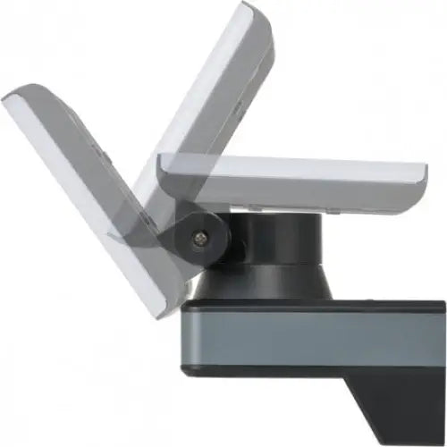 Lampe WiFi Connect, sidevisning som fremhever metallledd og justerbar vinkel med to posisjoner markert.