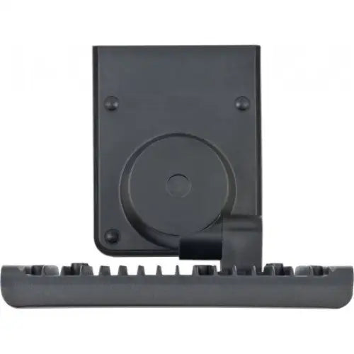 Lampe WiFi WF 2050, frontbilde som viser svart plastkropp med rund midtdel og ribbet bordkomponent nederst.