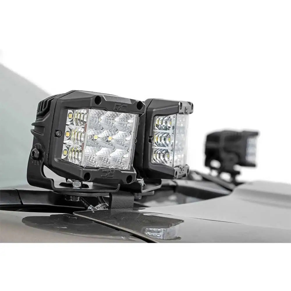 Lamper Cree Led 2’’ Spot Beam M/ Montering Rough Country Black Series - Subaru Forester 14-18