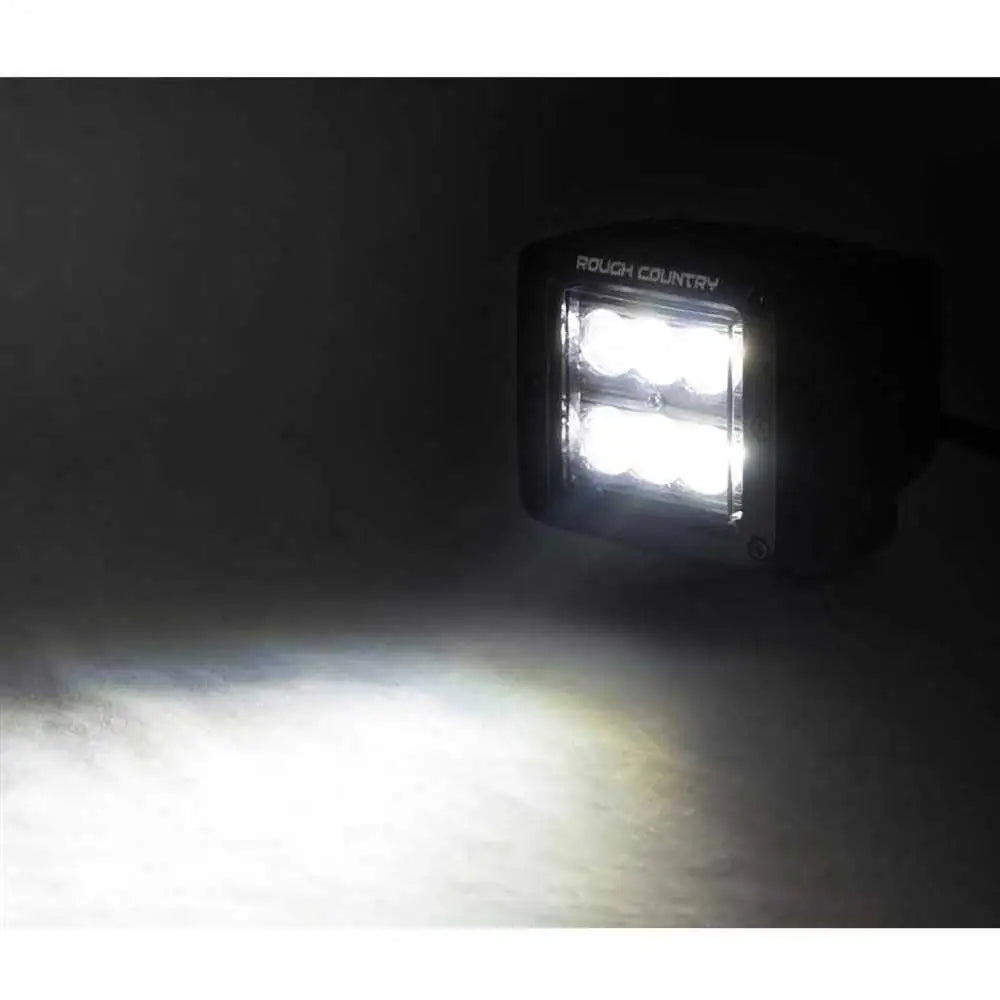 Lamper Cree Led Flomlys med Montering Rough Country Black Series - Subaru Outback 15-19