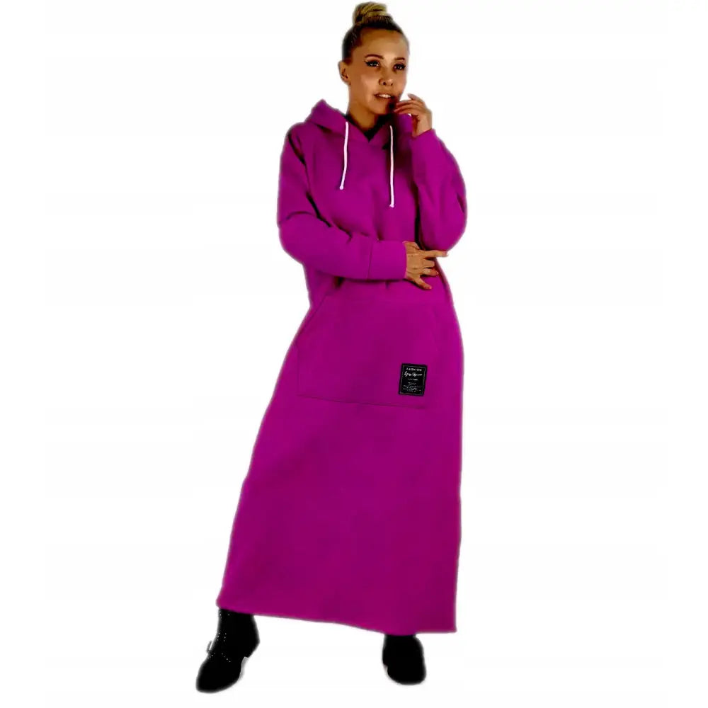 Lang Sweatshirt Kjole Oversize Unisize