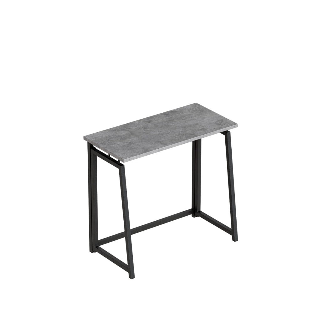 Skrivebord Mark Adler Leader 1.5 Grey 80 cm – sett fra siden